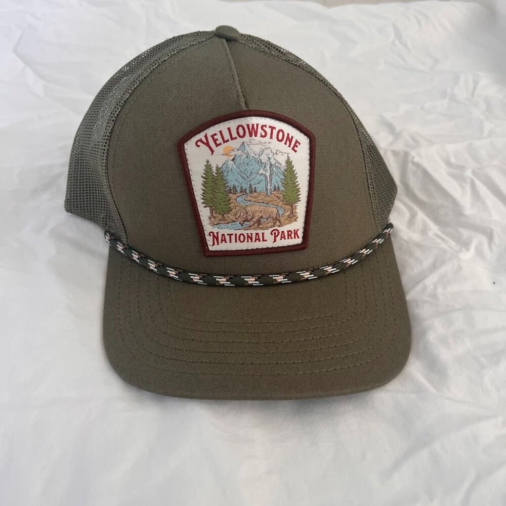 Brand New No Tags Yellowstone National Park Hat